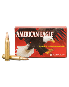 Federal American Eagle .223 Rem, 55 Grain FMJBT, 20 Rounds AE223