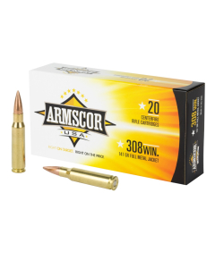 Armscor USA .308 Win 147GR FMJ Ammunition 20RD FAC308-1N