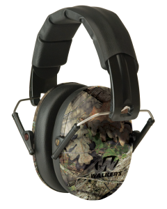 Walkers Pro Low Profile Passive Muff 22 dB, Mossy Oak/Black - GWPFPM1CMO