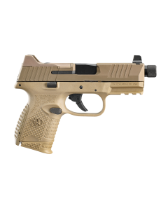 FN America 509 Compact Tactical FDE 9mm Handgun 10+1 4.32" 66-100781