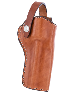 Bianchi 1L Lawman Western OWB 03 Tan Leather Belt Loop Holster Fits Colt New Frontier/Single Action Army - 10062