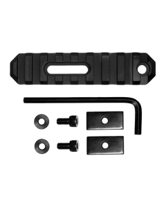 GrovTec US Inc 3.8 Inch 9 Slot Stock AR Picatinny Keymod Rail - GTSW190