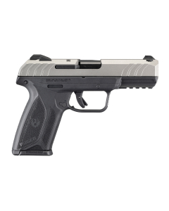 Ruger Security-9 9mm 15rd 4" Pistol, Exclusive Black/Savage Silver Cerakote 3822