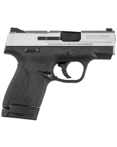 Smith & Wesson M&P9 Shield 9mm Pistol W/ Satin Aluminum Cerakote Slide 3.1" 7+1/8+1RD 13219