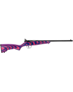 Savage Arms Rascal Minimalist .22 LR Pink and Purple, Singe Shot Rifle 16" 13797