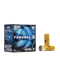 Federal Top Gun 20 Gauge 2-3/4" #8 Shot Target Shells 25RD TG208