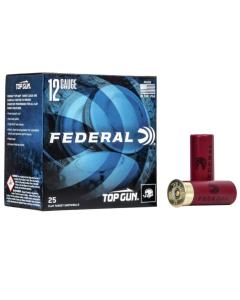 Federal Top Gun 12GA 2-3/4" #8 Shot Target Shells 25RD TG128