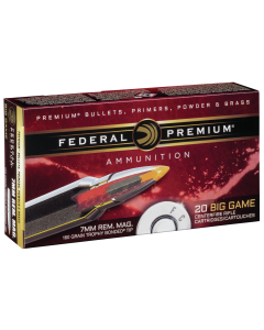 Federal 7mm Rem Mag  160 GR 20RD PR7TT1