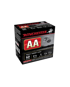 Winchester AA 12GA 2-3/4" #7.5 Shot Heavy Target Shells 25RD AAM127