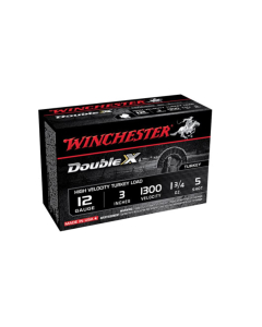 Winchester Double X 12GA 1-3/4" #5 Shot High Velocity Turkey Shot 10RD STH1235