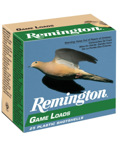 Remington Game Loads 20 Gauge, 2-3/4" 7/8 oz. #8 Shot, 25 Rounds 26695