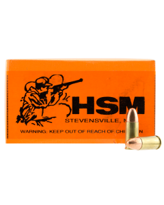 HSM 9mm Luger  115 GR 50RD 9MM2R