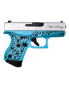 Glock 43 ACG-57069 Daisy Raspberry Blue 9MM 6RD 3.39"