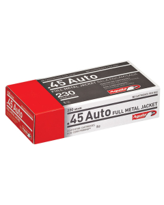 Aguila .45 ACP 230 GR FMJ Ammunition 50RD 1E452110