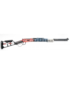 G-Force Arms LVR410 .410GA Cerakote USA Flag Lever Action Shotgun 24" 9+1RD GFLVR24SKUSA