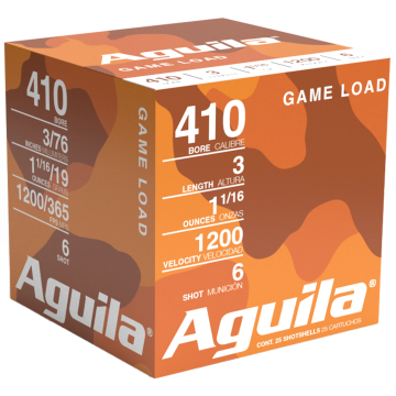 Aguila Birdshot 410 Gauge,  25 RD, 3