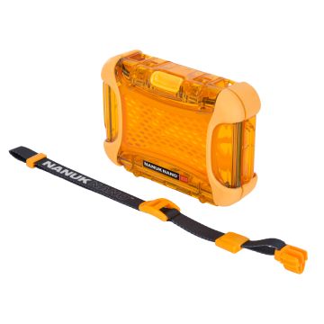 Nanuk Nano 310 Water-Resistant Orange Case with PowerClaw Latches, 5.2