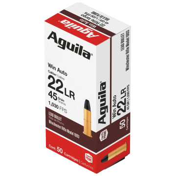 Aguila Target & Range 22 Win 50 RD, 45 GR Rimfire Rounds 1B220504