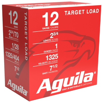 Aguila Sporting Clays 12 Gauge 25 RD, 2.75