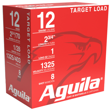 Aguila Sporting Clays 12 Gauge 25 RD, 2.75