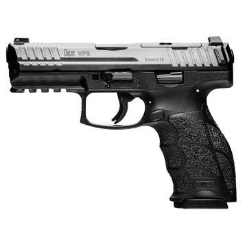 HK VP9B 9MM LUGER Striker Fire, Black 4.09