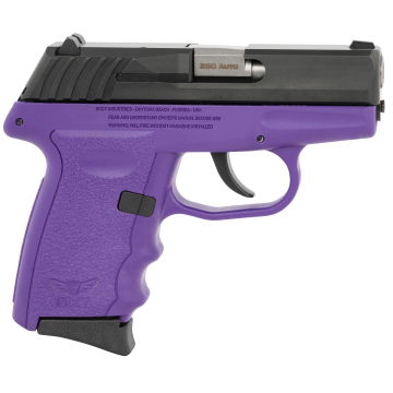 SCCY CPX3 380 ACP DAO, Purple 3.1