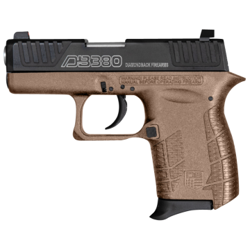 Diamondback DB380 380 ACP DAO, Flat Dark Earth 2