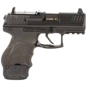 Langdon Tactical P30SK 9MM LUGER DAO, Black 4.4