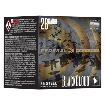 Federal Black Cloud 28 Gauge 25 RD, 3