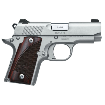 Kimber Micro 9 Stainless 9mm Pistol 3300158 6rd 3.15