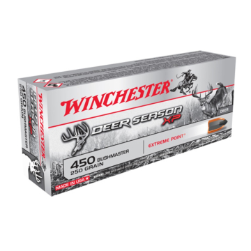 Winchester Deer Season XP 250gr 450 Bushmaster 20 Round X450DS