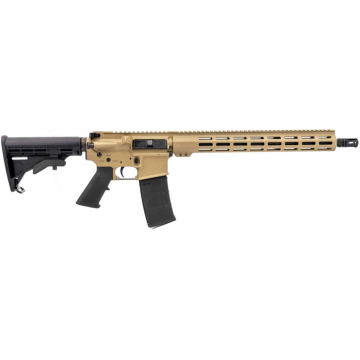 ACI15 AR-15 Bravo 5.56mm Nato Semi-Automatic, Flat Dark Earth Rifle 16