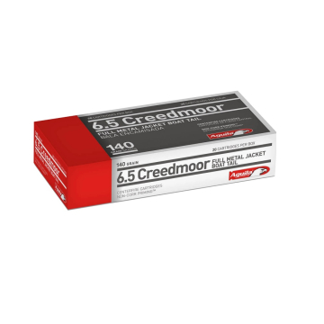 Aguila 6.5 Creedmoor 140GR FMJBT Ammunition 20RD - 1E650110