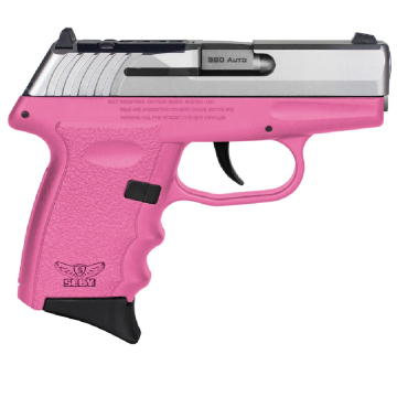 SCCY CPX-3 Gen3 .380 ACP Pink, Red Dot Ready Pistol W/ Stainless Steel Slide 3