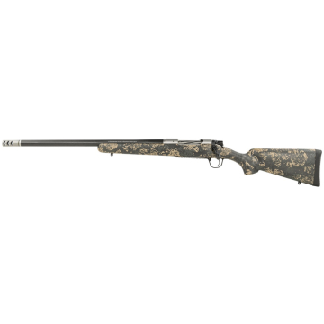 Christensen Arms Ridgeline FFT .308 Win Green, Bolt Action, Left Hand Rifle With Black/Tan Accents 20