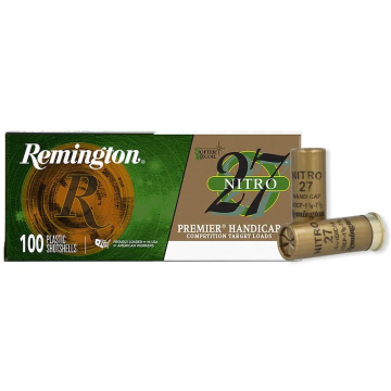 Remington Nitro 27 12 Gauge 100 RD #8 Shotshell - 28869