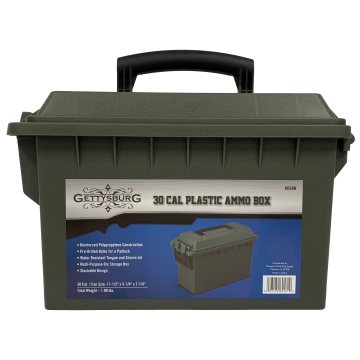 Gettysburg Field Ammo Can Plastic OD Green ACGRN