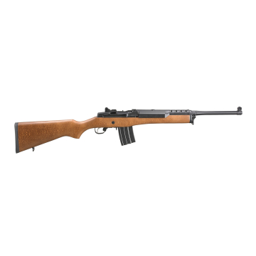 Ruger Mini-14 Ranch 5.56 Rifle w/Hardwood Stock 18.5