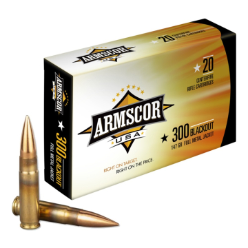 Armscor .300 AAC Blackout 220GR HPBT Ammunition 20RD - FAC300AAC-3N