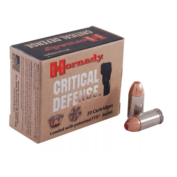 Hornady Critical Defense .45 Colt 185GR FTX Ammunition 20RD 92790