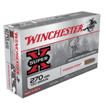 Winchester Super-X .270 Win 150GR Power Point Ammunition 20RD X2704