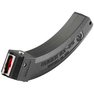 Ruger BX-25 Magazine .22 LR 25 Round Polymer Black 90361