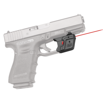 Crimson Trace Accu-Guard Laser Sight DS-121 Defender Series Red Laser for Glock Full Size/Compact - 0151001