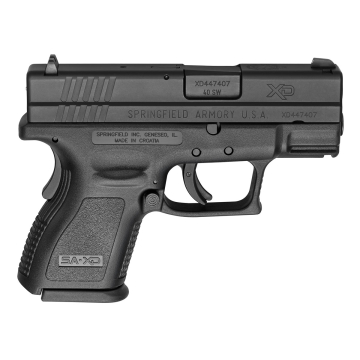 Springfield XD Sub-Compact .40 S&W 9rd/12rd 3